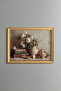 Books and Roses - Vintage Patterned Painting - Fine Model