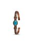 Natural Stone Copper Bracelet 18 cm Adjustable Handmade Handcuff Bracelet - 5