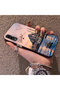 Samsung Galaxy A50 Compatible Silicone Edge Hard Back Case Istanbul Patterned Lover Couple Phone Case - 2