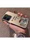 Redmi 15C 4g Compatible Silicone Edge Hard Back Case Turkish Coffee Patterned Phone Case - 2