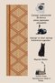 Sdt Mixed Patterned Modern Woven Base Decorative Carpet Sdtamor1590 - 5
