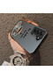 Samsung Galaxy S21 Fe Compatible Silicone Edge Hard Back Case Turkish Coffee Patterned Phone Case - 4