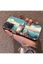 Poco M5S Compatible Silicone Edge Hard Back Case Galata Tower Patterned Phone Case - 2