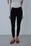 Wide Waistband Recovery Leggings Black - 6
