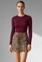Crew Neck Lycra Long Sleeve Diver Fabric Basic Body - 2