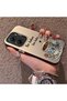 Poco X7 Pro Compatible Silicone Edge Hard Back Case Turkish Coffee Patterned Phone Case - 2