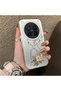 Vivo X200 Pro Compatible Silicone Edge Hard Back Case Line Art Patterned Phone Case - 3