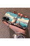 Realme 12 Lite Compatible Silicone Edge Hard Back Case Galata Tower Patterned Phone Case - 2
