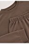 Thin Seasonal Sweatshirt Set 2-8 Years Old Mink - 4