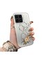 Redmi K90 5g Compatible Silicone Edge Hard Back Case Line Art Patterned Phone Case