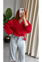 Premium Trend Belt Detailed Bomber Trench Coat - 5