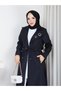 Elisa Waist-Tie Long Women's Trench Coat - 6
