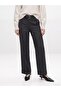 72821 Belted Curved Leg Trousers-Anthracite - 3