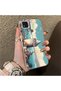 Poco C31 Compatible Silicone Edge Hard Back Case Galata Tower Patterned Phone Case - 3