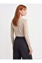 10427 V-Neck Sleeveless Pullover with Slits-Stone - 2