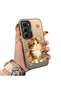 Infinix Hot 60 Pro Plus Compatible Silicone Edge Hard Back Case Cat Pattern Lover Couple Phone Case