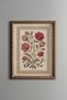 Embroidered Floral Motif - Vintage Patterned Painting - Fine Model