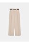 72803 Belted Pleated Trousers-Mink - 5