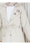 Elisa Waist-Tie Long Women's Trench Coat - 8