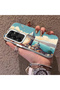 Samsung Galaxy S25 Ultra Compatible Silicone Edge Hard Back Case Galata Tower Patterned Phone Case - 2