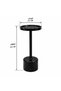 Modern Side Service Table with Marble Surface and Heavy Base - 2