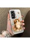 Infinix Hot 60 Pro Plus Compatible Silicone Edge Hard Back Case Cat Pattern Lover Couple Phone Case - 3