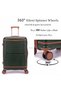 4 Pcs PP Luggage Set 14/20/24/28 Inch with Cosmetic Case, TSA Lock Hard Shell Suitcases & 360° Spinner Wheels, Lightweight Unisex Travel Luggage - 6