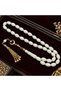 Ayyıldız Designed Gold Detailed Tassel Decorated Original Camel Bone Prayer Beads