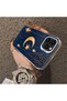 حافظة هاتف من السيليكون متوافقة مع هاتف iPhone 11 Pro، حافظة خلفية صلبة بنمط الهلال والنجمة - 4