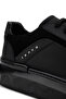 Men's Genuine Leather Black Sneakers & Sports Shoes - 5