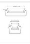 Welsoft Sofa Cover Set, Sofa Cover, 3+3+1+1 Set - 2