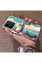 Redmi 15C 5g Compatible Silicone Edge Hard Back Case Galata Tower Patterned Phone Case - 2