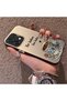 Oppo A6 Pro 5g Compatible Silicone Edge Hard Back Case Turkish Coffee Patterned Phone Case - 2