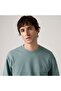 The Original Men's Crew Neck Green Sweatshirt 00Auv-0004 - 2