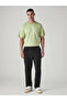 Authentic, Comfortable, Straight-Cut, Mid-Waist Velvet Fabric Chino Pants for Men 005Qt-0009 - 3