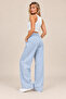 Women's Relaxed Fit Wide Leg Jean Pants (Made from Thin 6-0Ns Denim Fabric) - 3