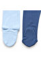 2-Piece Baby Pants with Booties, Wide Foldable Waistband, Interlock - 3