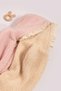 Baby Girl Plush Sleeping Bag - Lace Scallop Detailed Hooded Zippered Lined Welsoft Cosmonaut Swaddle - 6