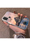 Samsung Galaxy A21S Compatible Silicone Edge Hard Back Case Istanbul Patterned Couple Phone Case - 2