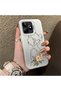 Realme C53 Compatible Silicone Edge Hard Back Case Line Art Patterned Phone Case - 3