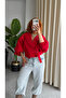 Premium Trend Belt Detailed Bomber Trench Coat - 4