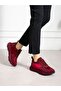 Vocho Burgundy Stone Women's Sneakers - 6