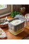 Giant Size 5 Liter Large Volume 2-in-1 Yogurt Strainer and Storage Container, Leak-Proof Locking Lid - 7