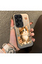 Samsung Galaxy S25 Ultra Compatible Silicone Edge Hard Back Case Cat Pattern Lover Couple Phone Case - 3
