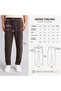 Men's Comfortable Cut Casual Sweatpants with Elastic Waist, Laces and Pockets - 2