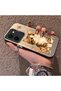 Vivo Y36 Compatible Silicone Edge Hard Back Case Cat Pattern Loving Couple Phone Case - 2