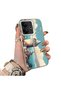 Vivo V60 Lite 5g Compatible Silicone Edge Hard Back Case Galata Tower Patterned Phone Case