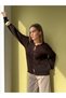 Ribbed Threaded Closure Knitwear Cardigan - 3