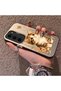 Samsung Galaxy S23 Compatible Silicone Edge Hard Back Case Cat Pattern Loving Couple Phone Case - 2