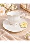 6-Person Porcelain Aurelia Coffee Cup Set - 4